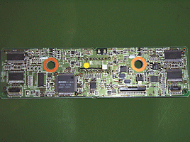 プリント基板（PCB）上の、電子回路