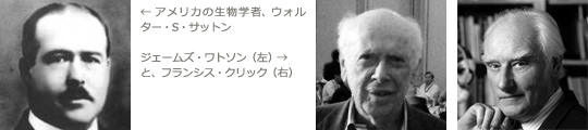 遺伝子科学に貢献した科学者